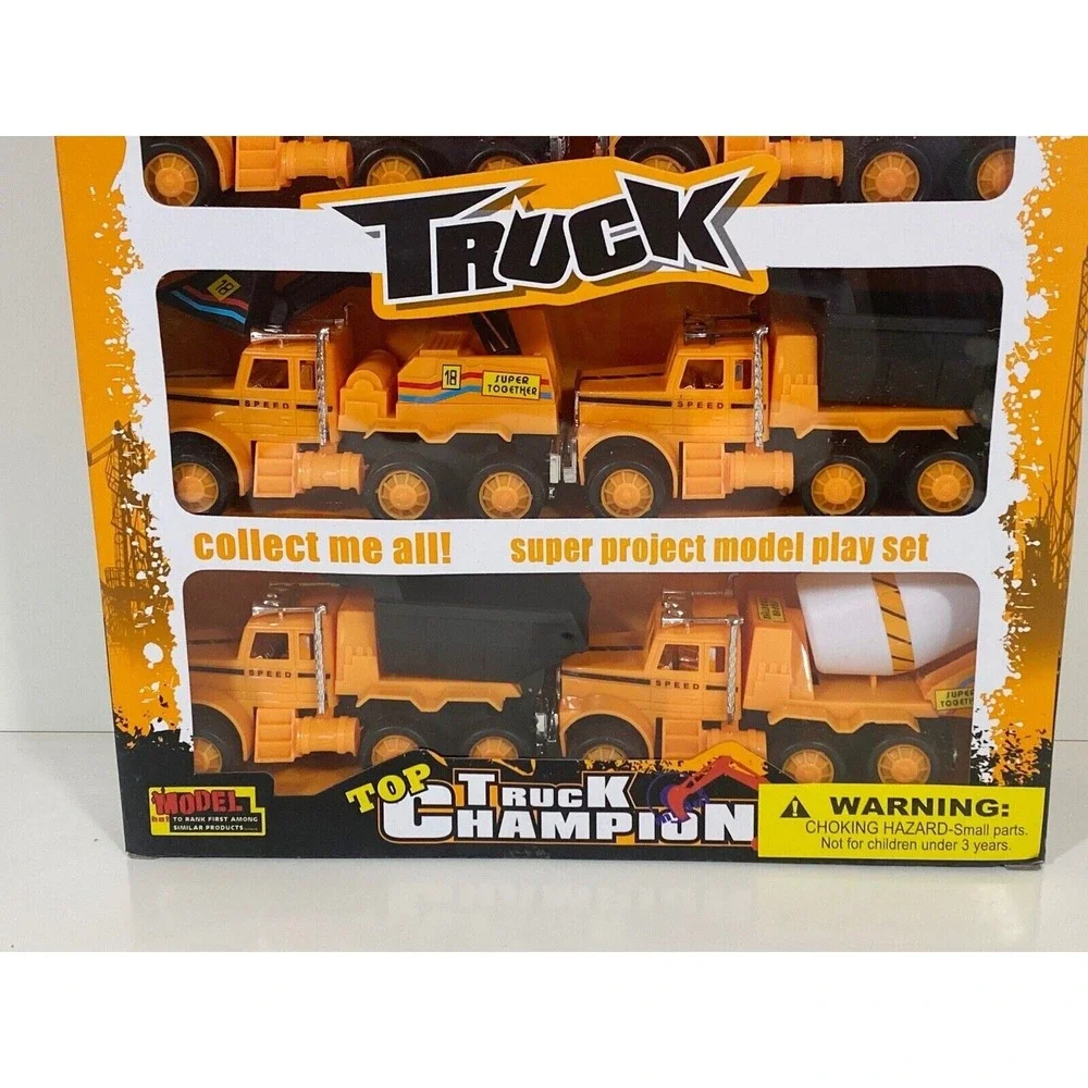 Friction Powered Construction Trucks‎ Cement Mixer Scoopers Haulers (BRAND NEW)